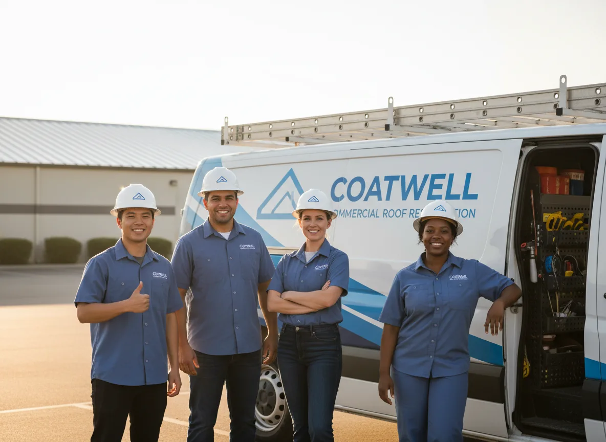 Commercial roof coating company in Minto, ND